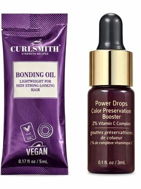 NWT ORIBE Power Drops 3 ml Color and CURLSMITH Bonding Oil 5 ml Mini Travel Set